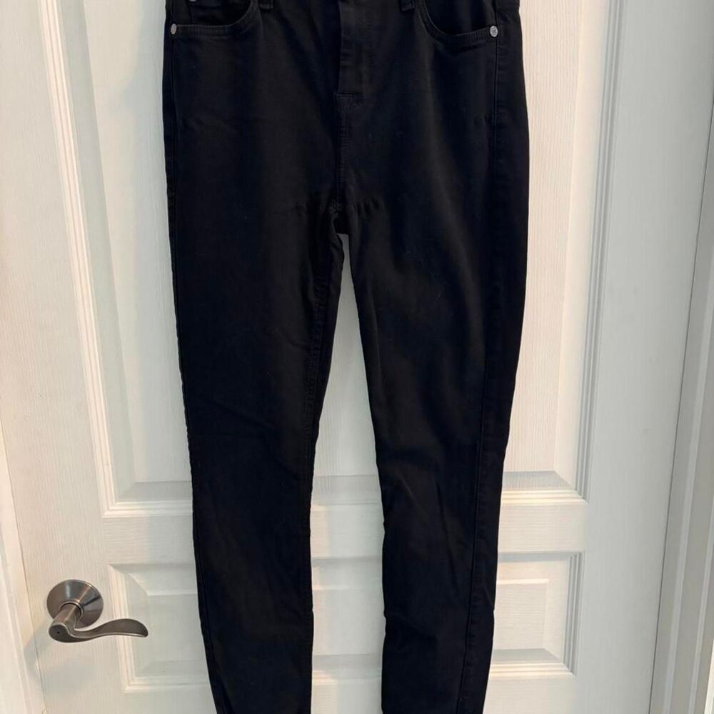 7 For All Mankind Women's Black skinny Jeans Size 26